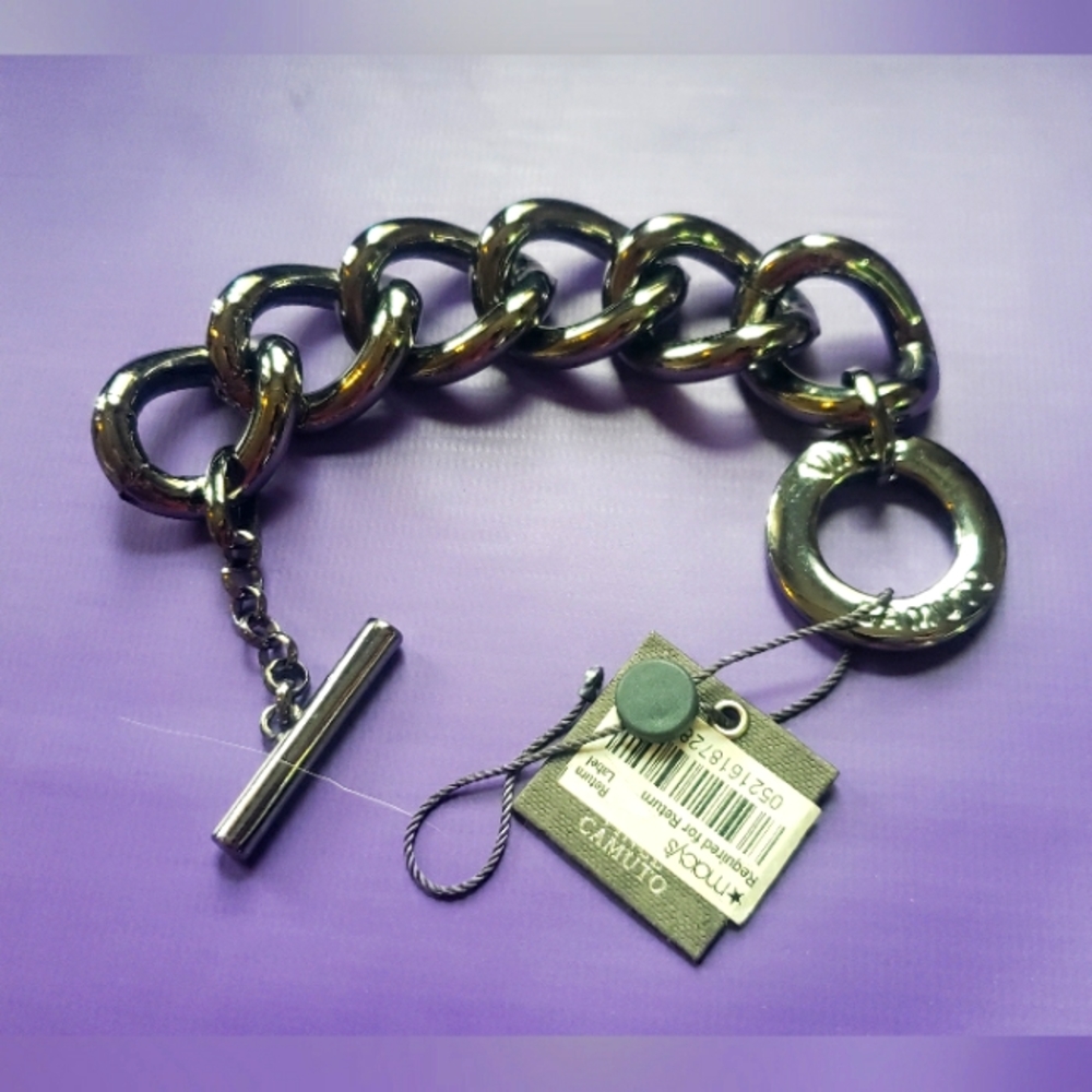 Vinco Camuto metal chain link womens bracelet new